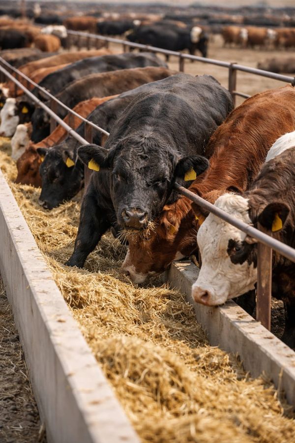 Cattle social hierarchy and dominance behavior at feed bunk in commercial feedlot